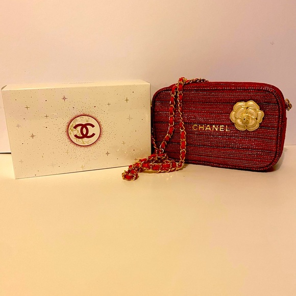 CHANEL Bags Chanel Makeup Bag 222 Authentic Poshmark
